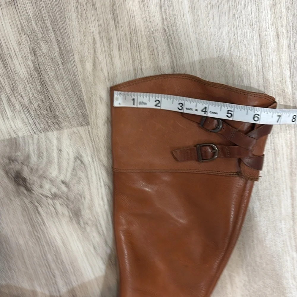 Vince Camuto Keaton Chestnut Riding Boots 5.5